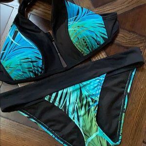 Victoria’s Secret Palm Tree Bikini Set